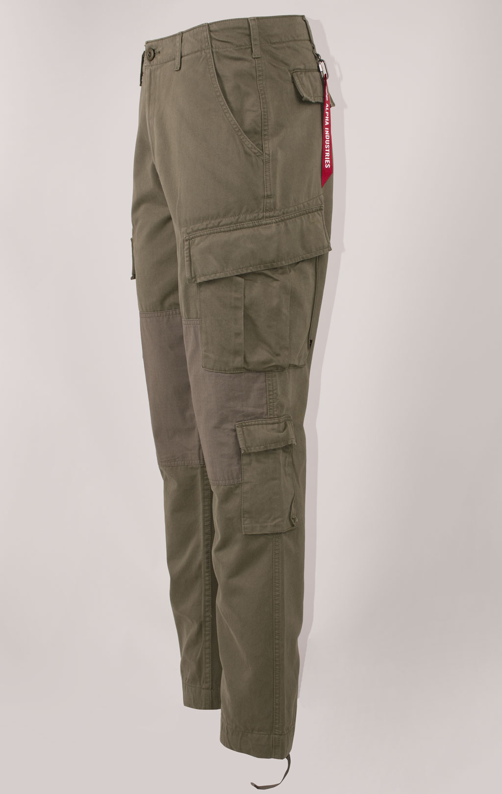 Брюки-карго ALPHA INDUSTRIES ACU PANT плотные SS 25 m OG-107 green 