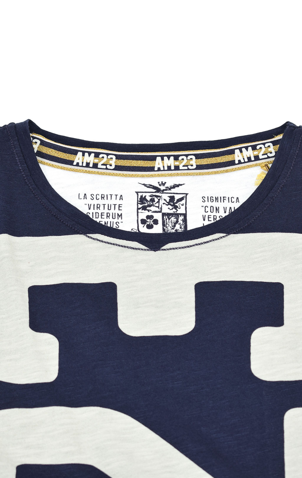 Женская футболка AERONAUTICA MILITARE SS 20/PT blue navy (TS 1742) 