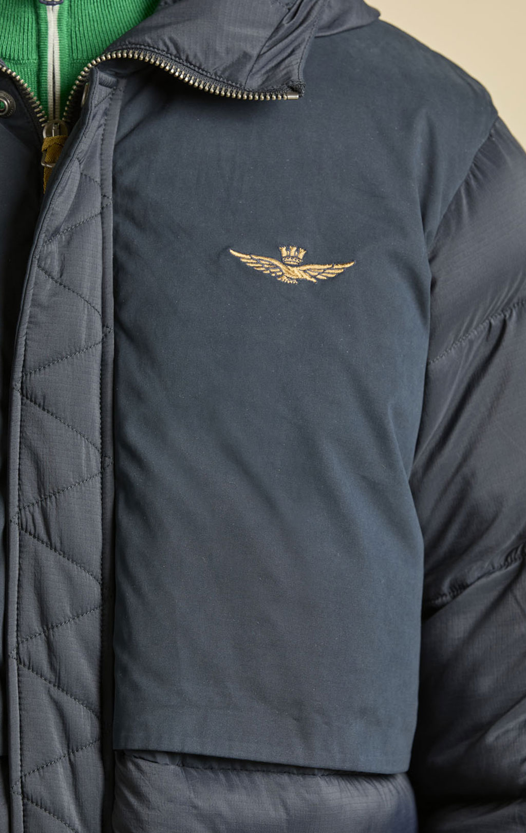 Куртка AERONAUTICA MILITARE FW 25/26/CN midnight blue (AB 3015) 