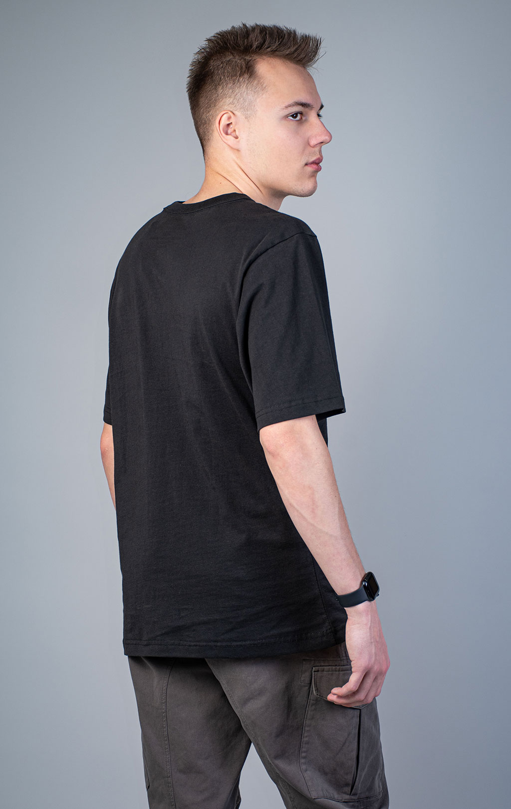 Футболка ALPHA INDUSTRIES ESSENTIAL GEN II TEE плотная FW 25/26 black 