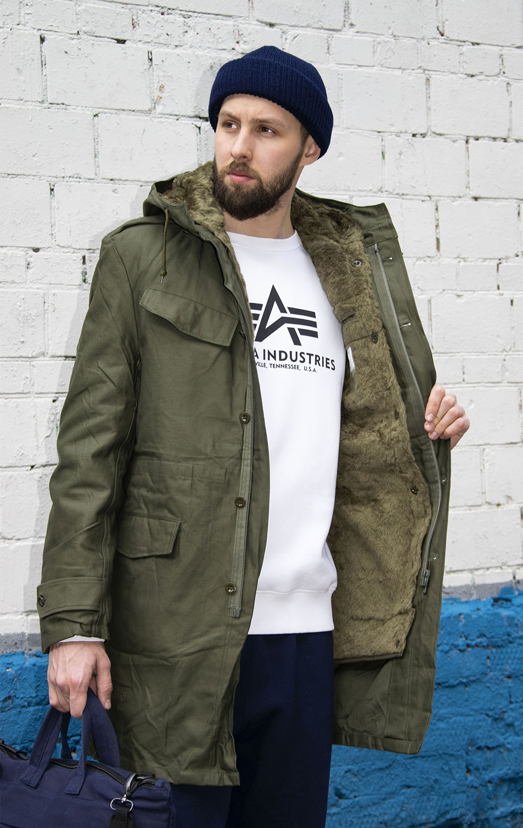 Парка с подстежкой olive Франция