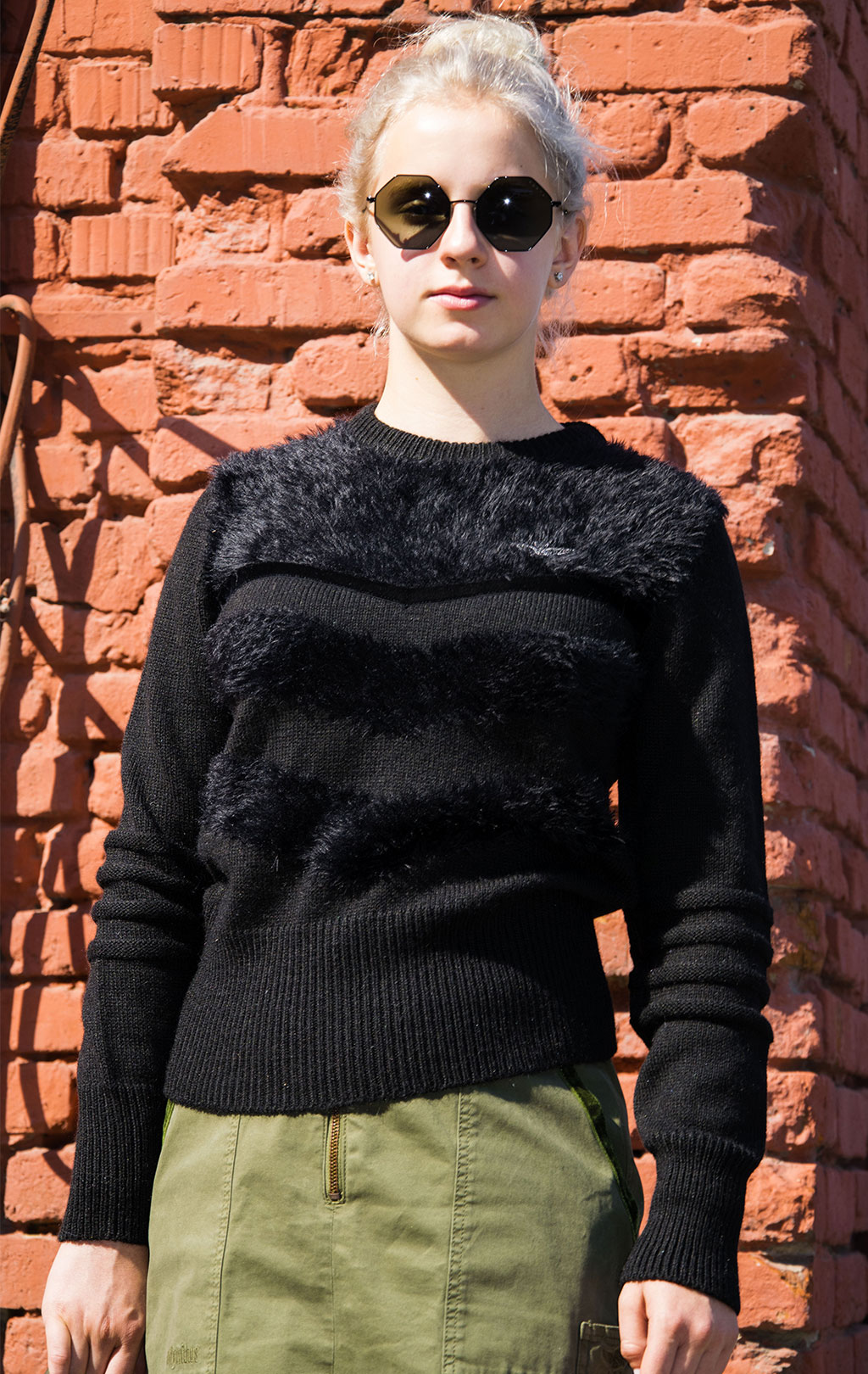 Женский пуловер AERONAUTICA MILITARE FW 20/21/IT nero (MA 1314) 