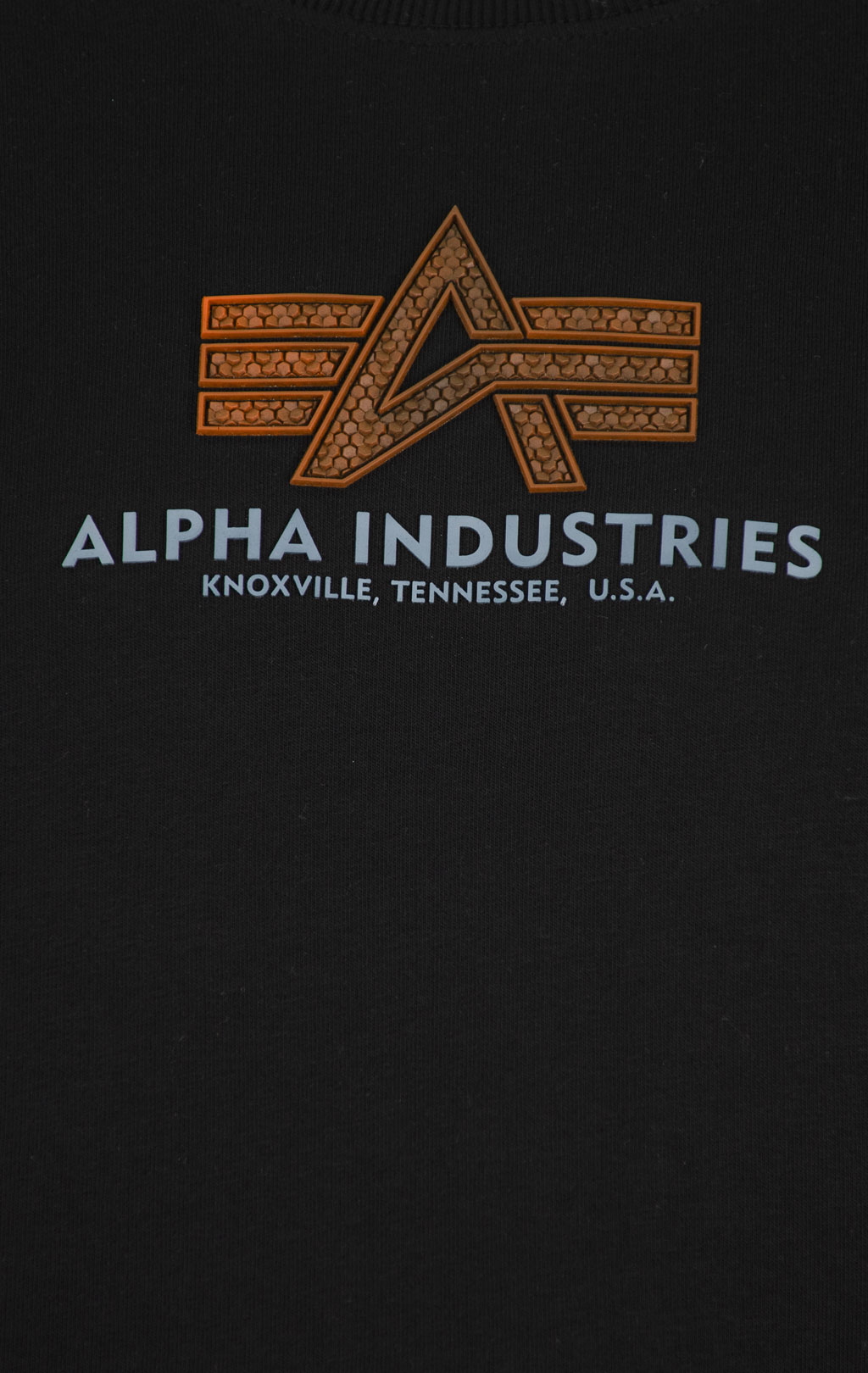 Свитшот ALPHA INDUSTRIES BASIC SWEATER RUBBER black 
