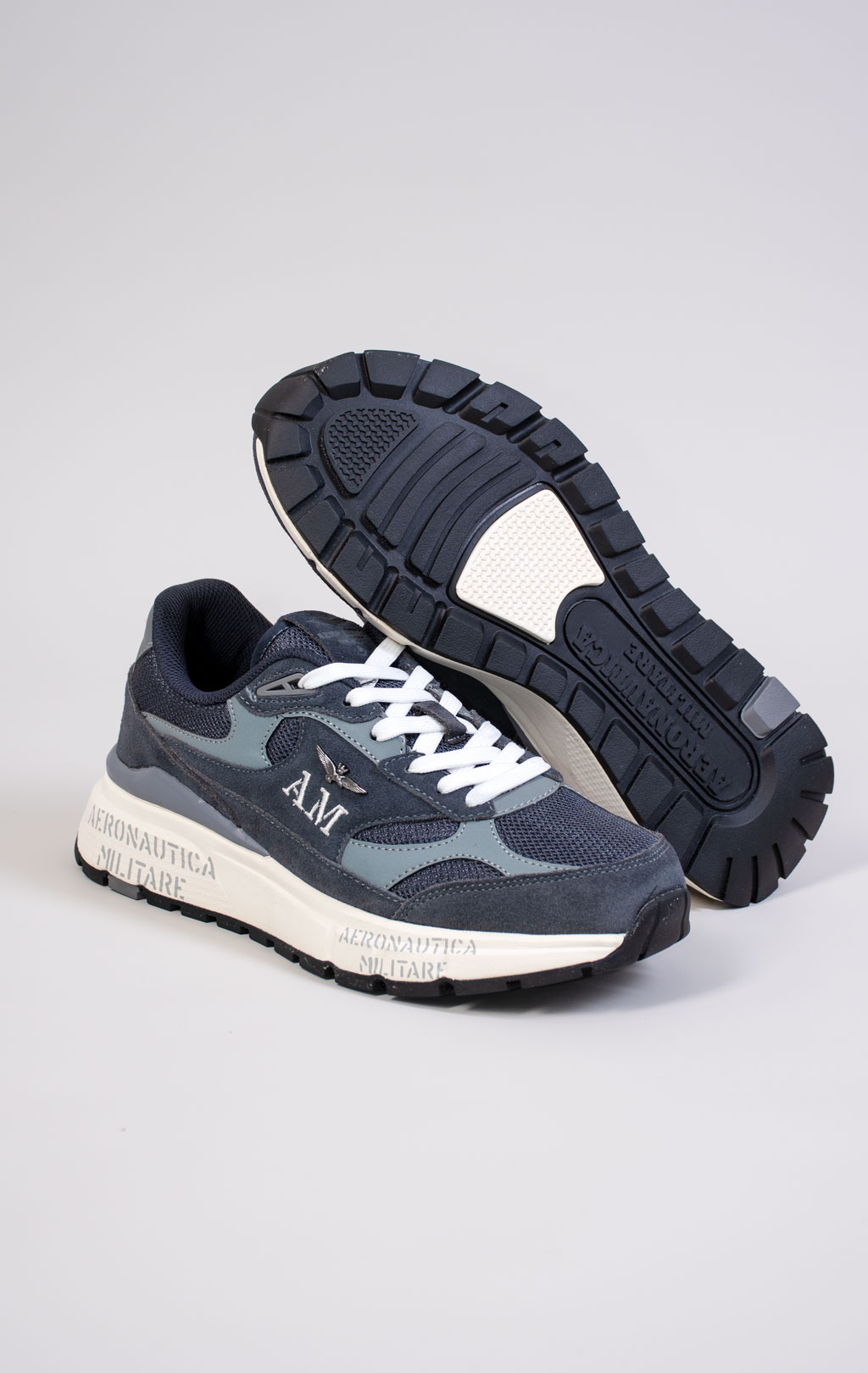Кроссовки AERONAUTICA MILITARE (SC 0318) FW 25/26/CN blue navy 