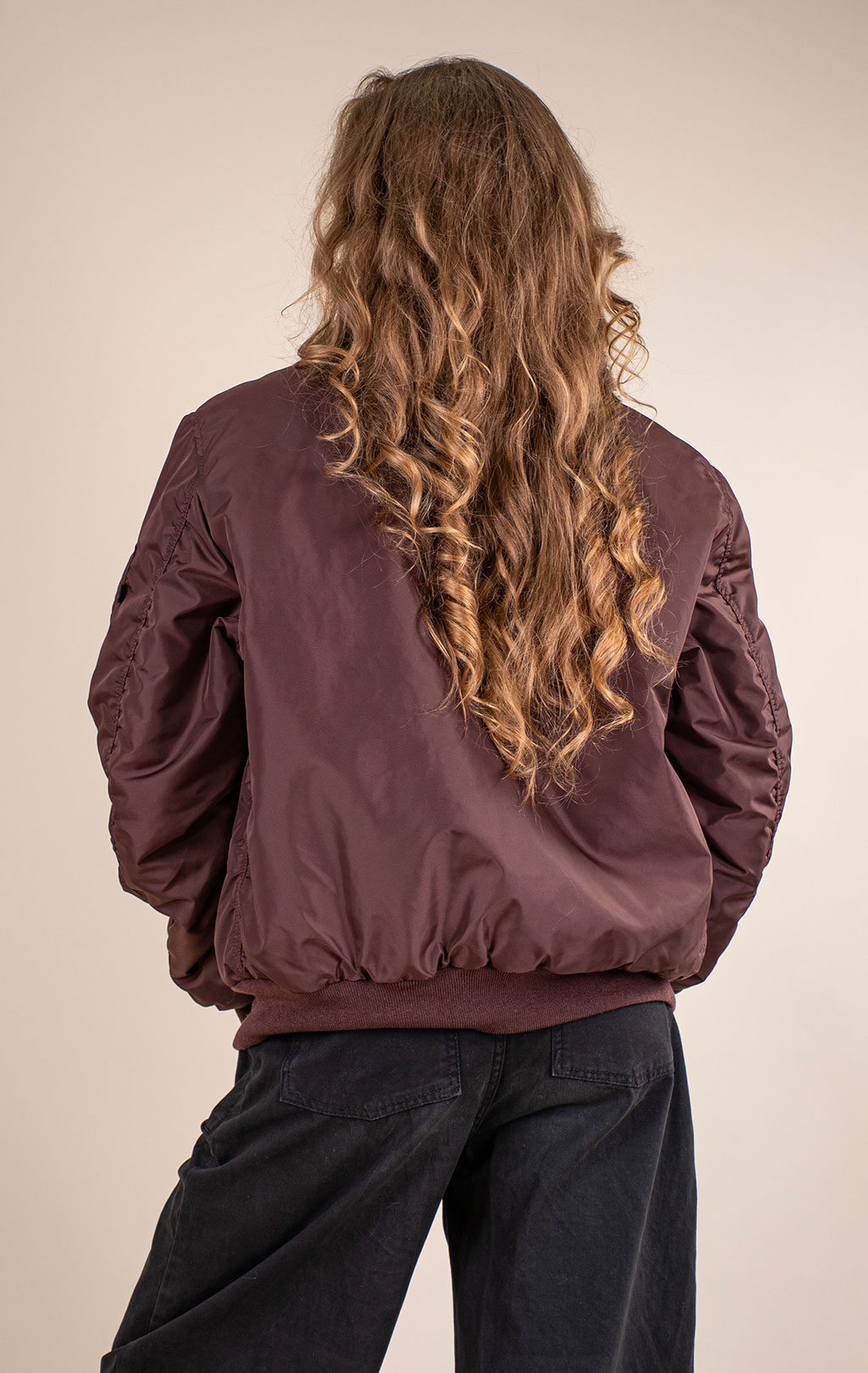 Куртка лётная ALPHA INDUSTRIES CWU 45/P RELAXED FIT FLIGHT JACKET (OXFORD SC) FW 26/27 cocoa 