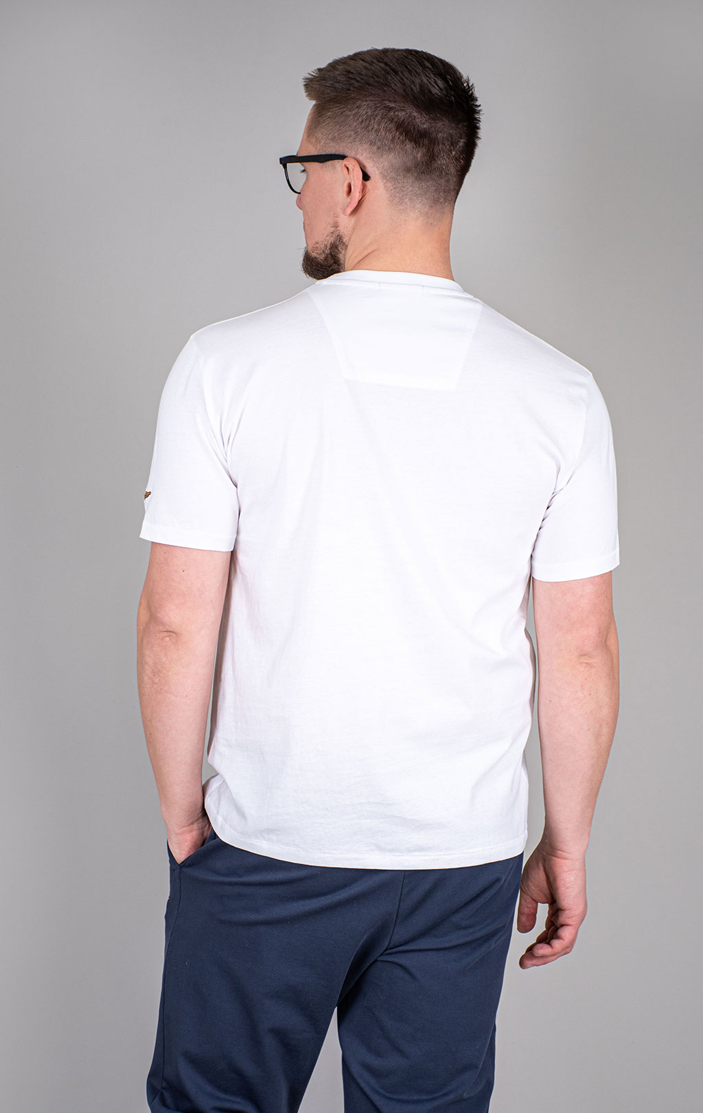 Футболка AERONAUTICA MILITARE SS 26/BD off white (TS 2538) 
