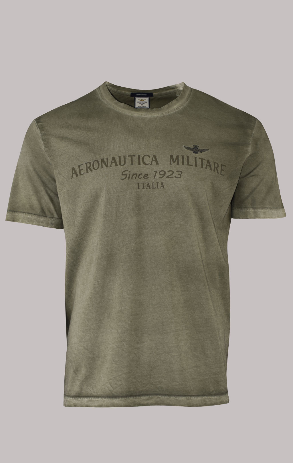 Футболка AERONAUTICA MILITARE big size SS 23/IN verde (TS 2073) 