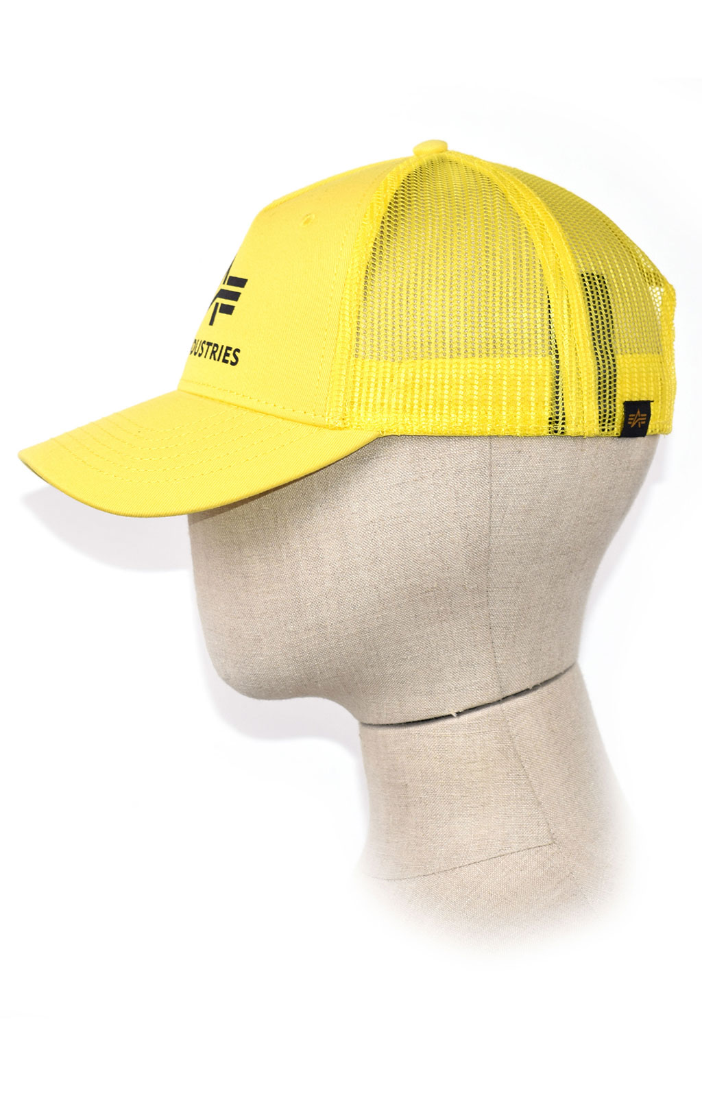 Бейсболка ALPHA INDUSTRIES BASIC TRUCKER CAP prime yellow 