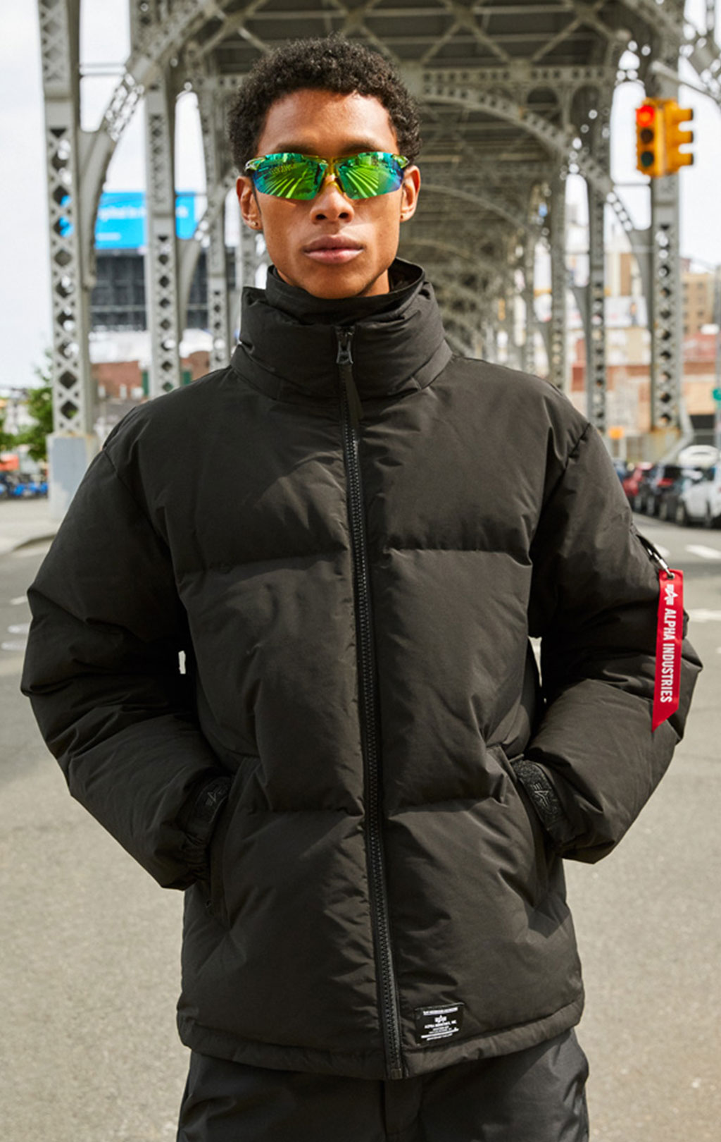 Куртка ALPHA INDUSTRIES PUFFER PARKA FW 23/24 m black 