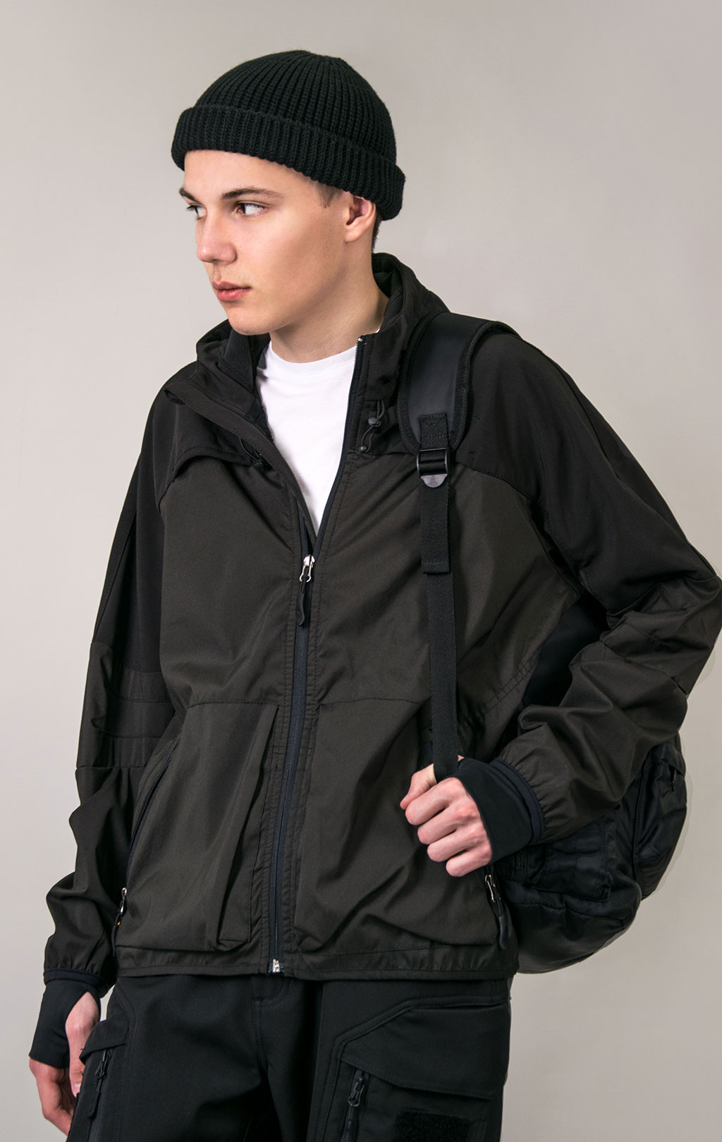 Куртка 726Armyfans Fleece Jacket флис windstoper black 