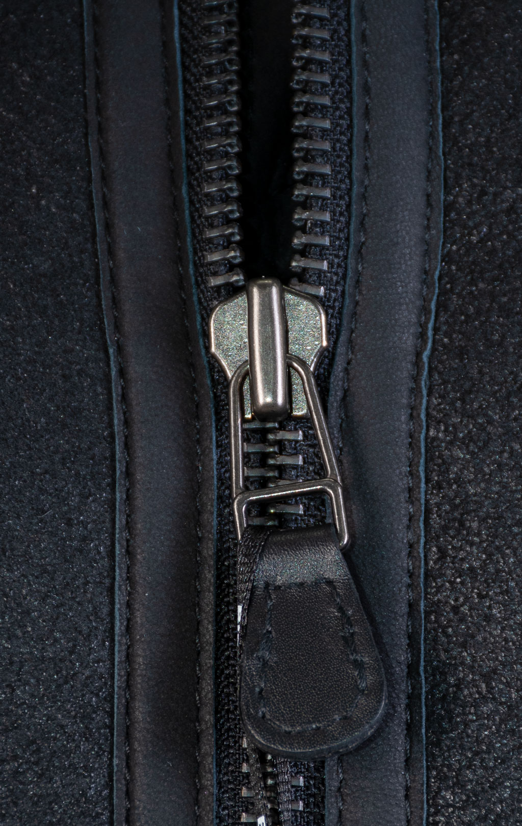 Куртка-пилот пуховая BLAUER FENNER кожа FW 25/26 black (L01333) 