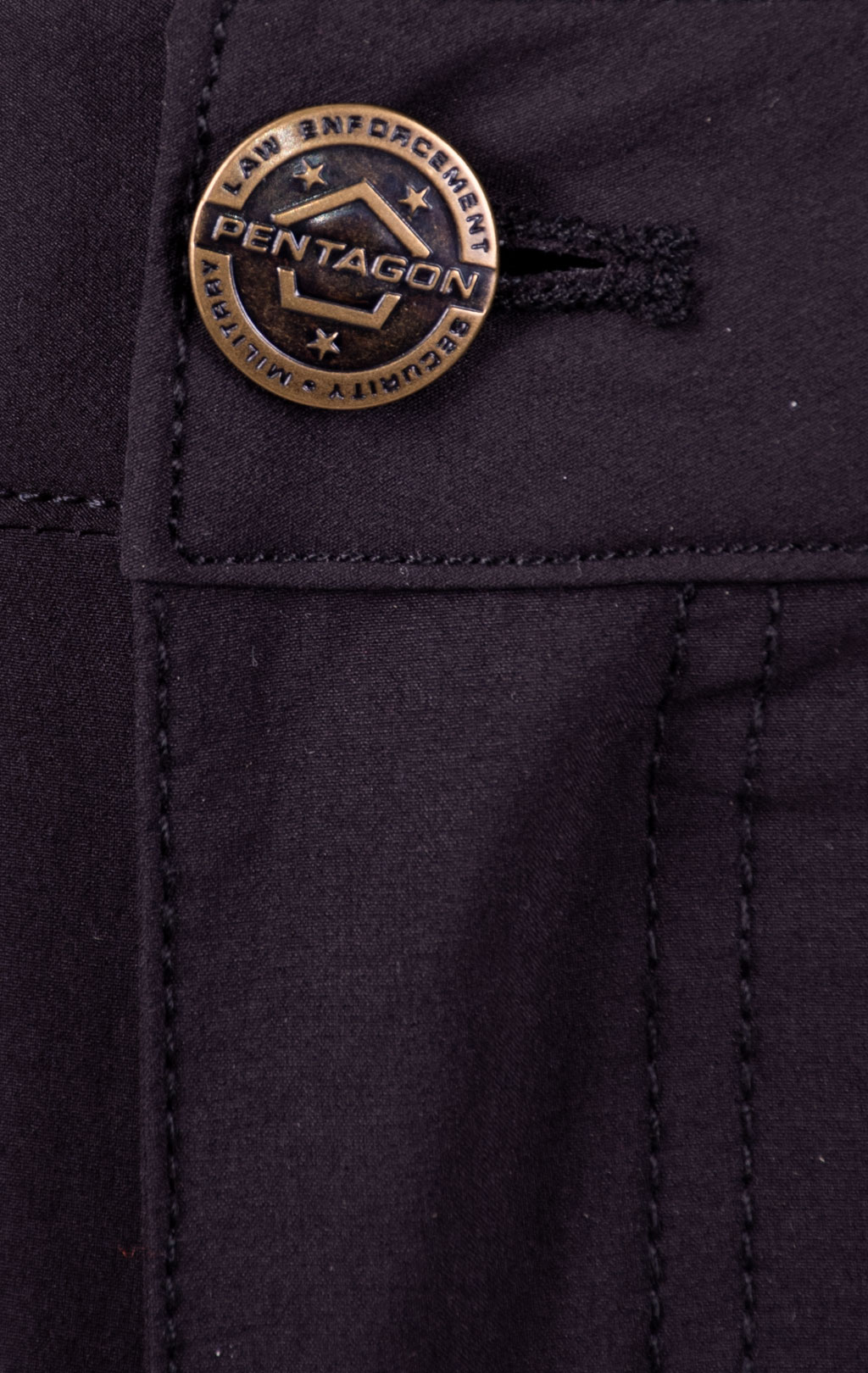 Брюки тактические Pentagon RENEGADE SAVANNA big size хлопок75%/нейлон25% stretch black 05045 