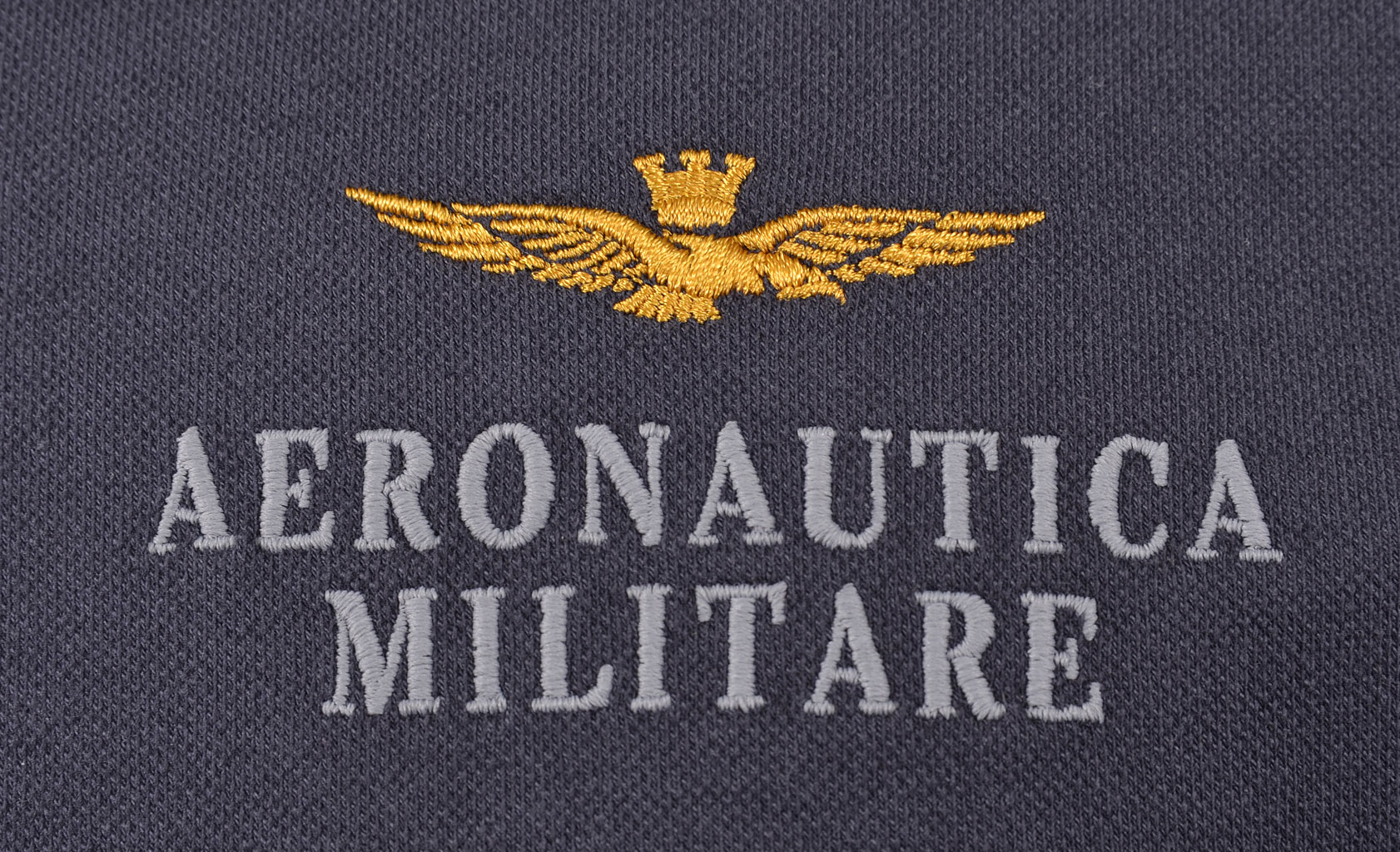 Поло-лонгслив AERONAUTICA MILITARE blue navy (PO 1033) 