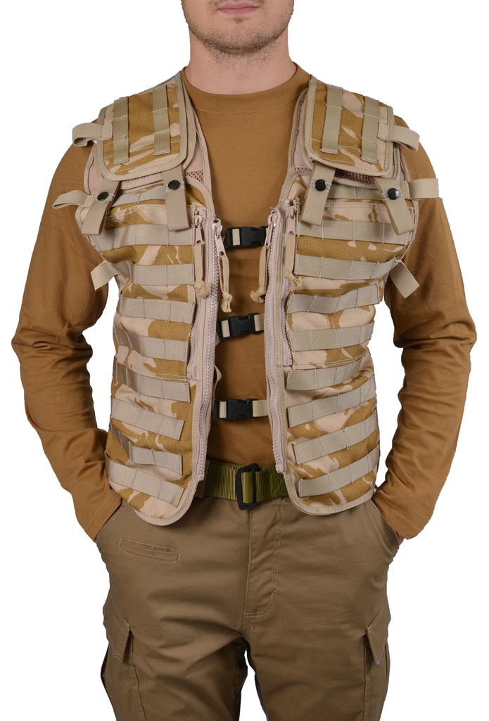 Жилет MOLLE (новый) dpm desert Англия