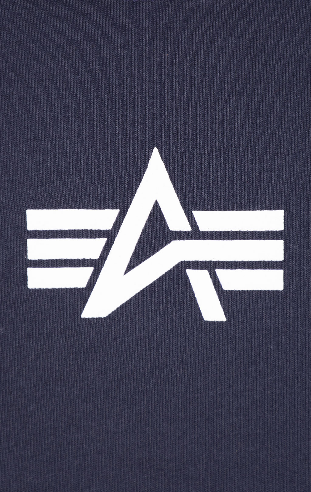 Футболка ALPHA INDUSTRIES BORN OF PURPOSE TEE плотная FW 24/25 replica blue 