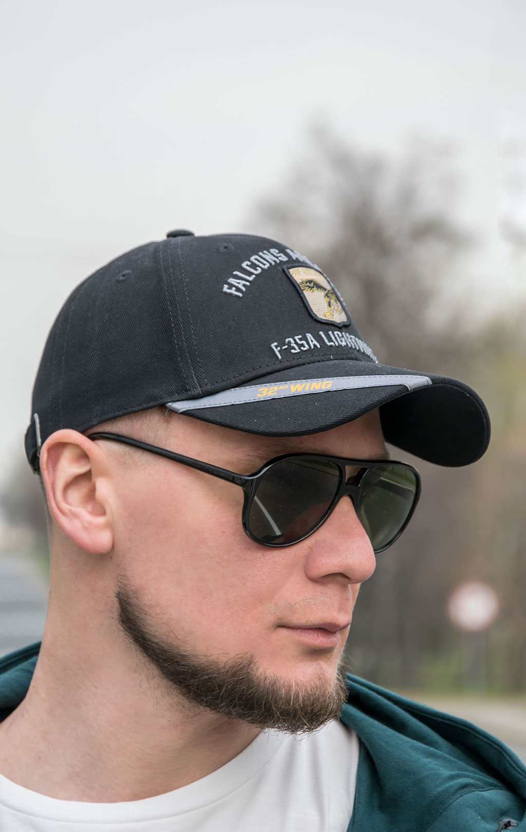 Бейсболка AERONAUTICA MILITARE FW 22/23/CN jet black (HA 1121) 