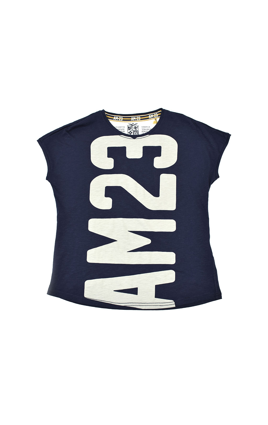 Женская футболка AERONAUTICA MILITARE SS 20/PT blue navy (TS 1742) 