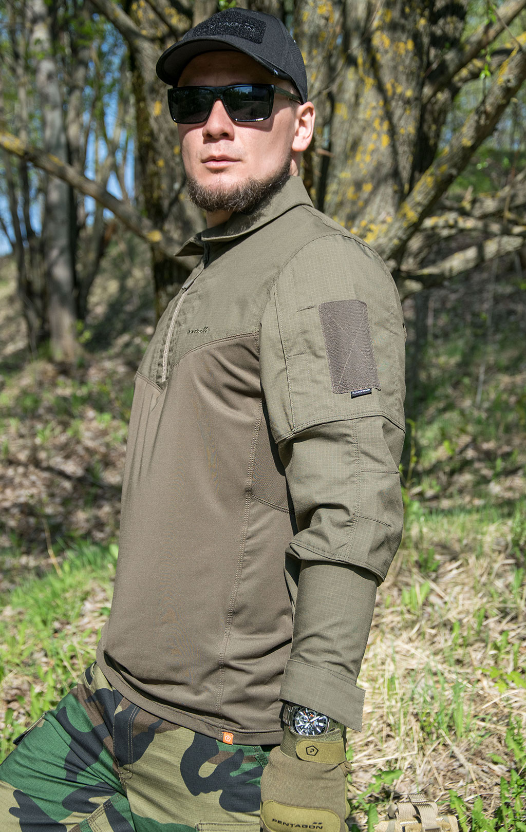 Рубашка Combat shirt Pentagon RANGER TAC-FRESH ranger green 06RG 02013 