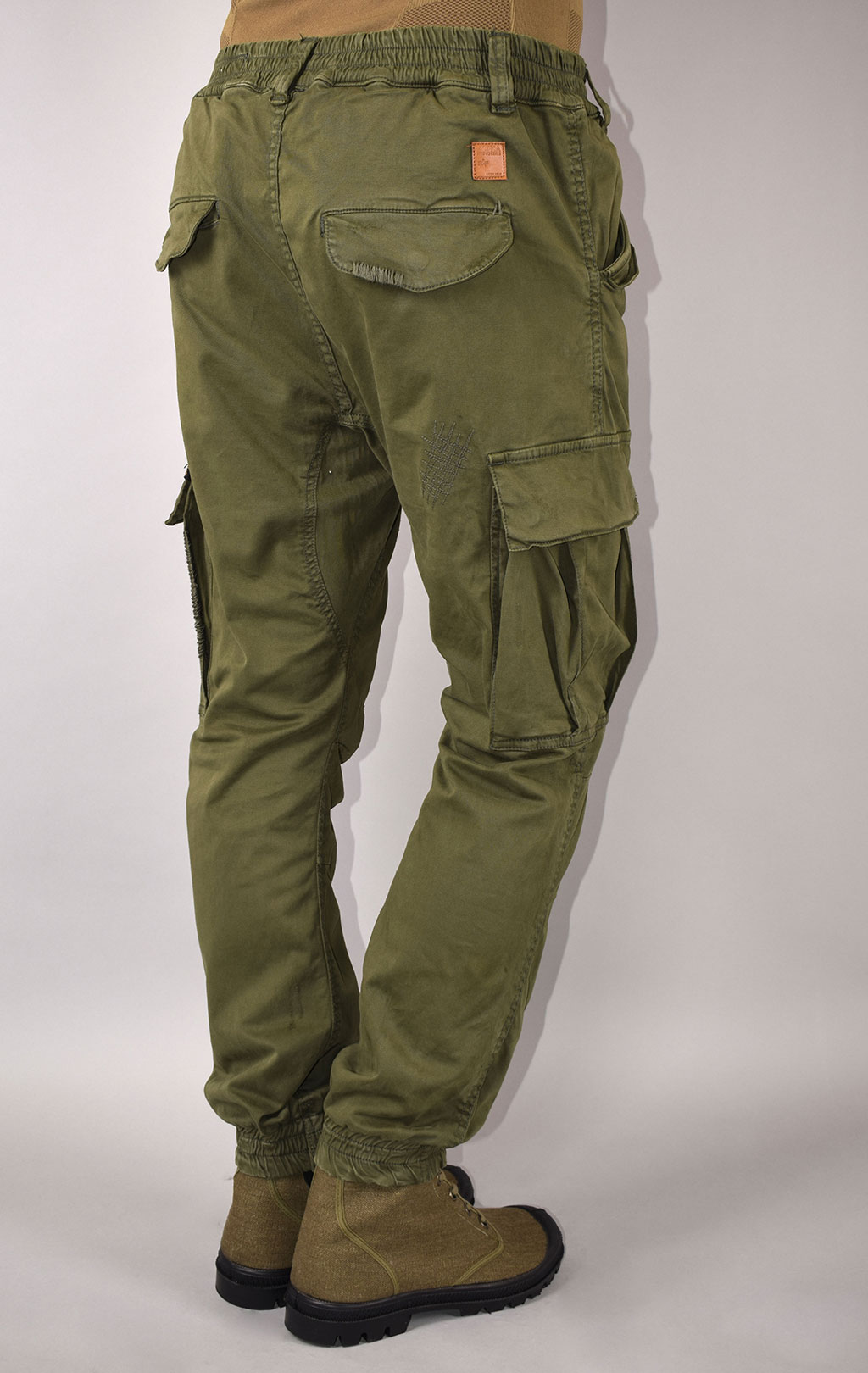 Брюки-карго ALPHA INDUSTRIES AIRMAN VINTAGE dark olive 