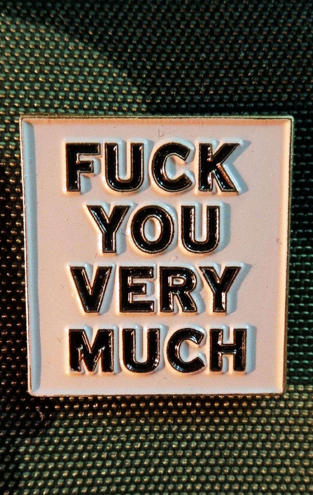 Знак FUCK YOU VERY MUCH (P63568) 