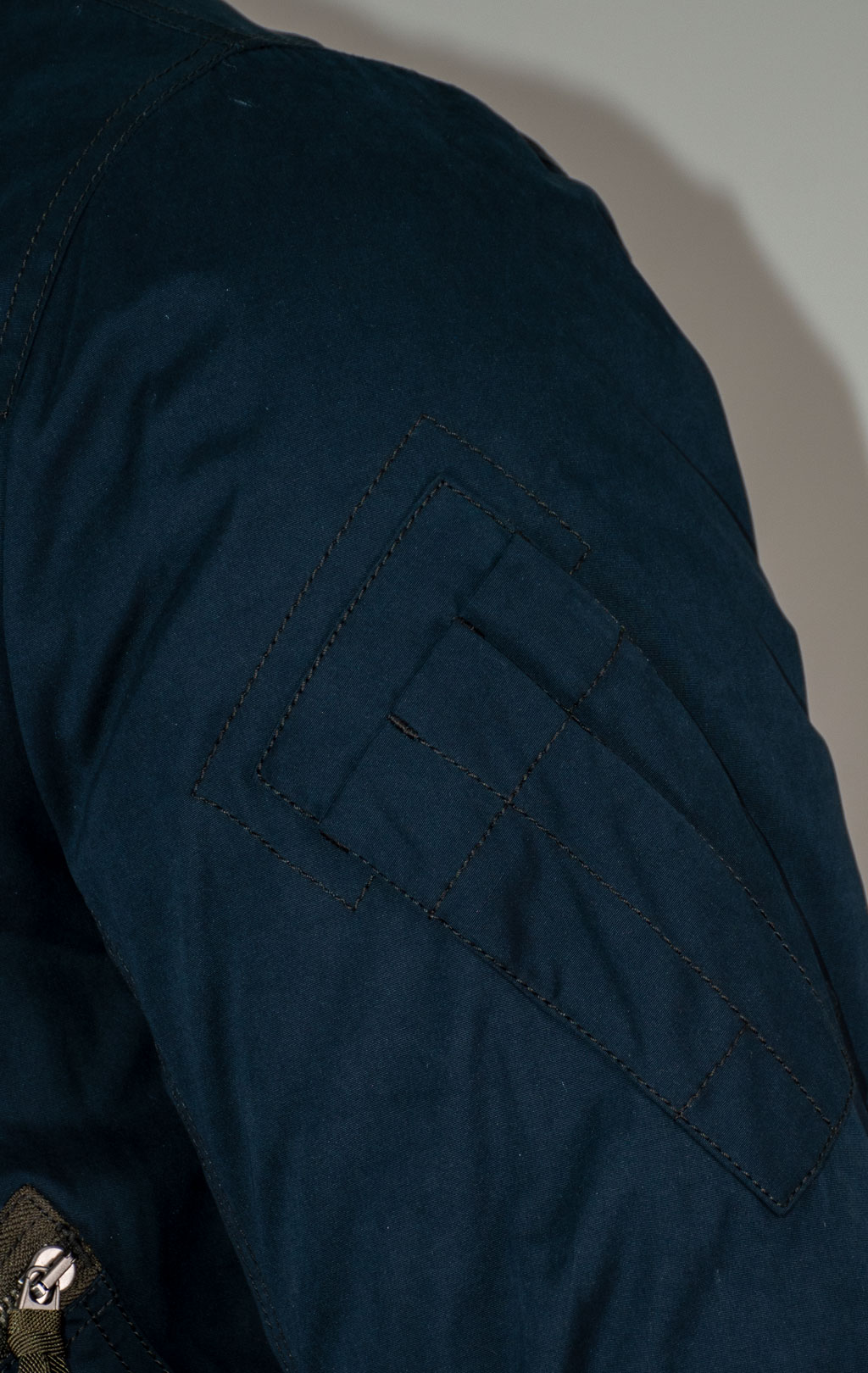 Куртка-бомбер AERONAUTICA MILITARE big size FW 25/26/CN midnight blue (AB 3000) 