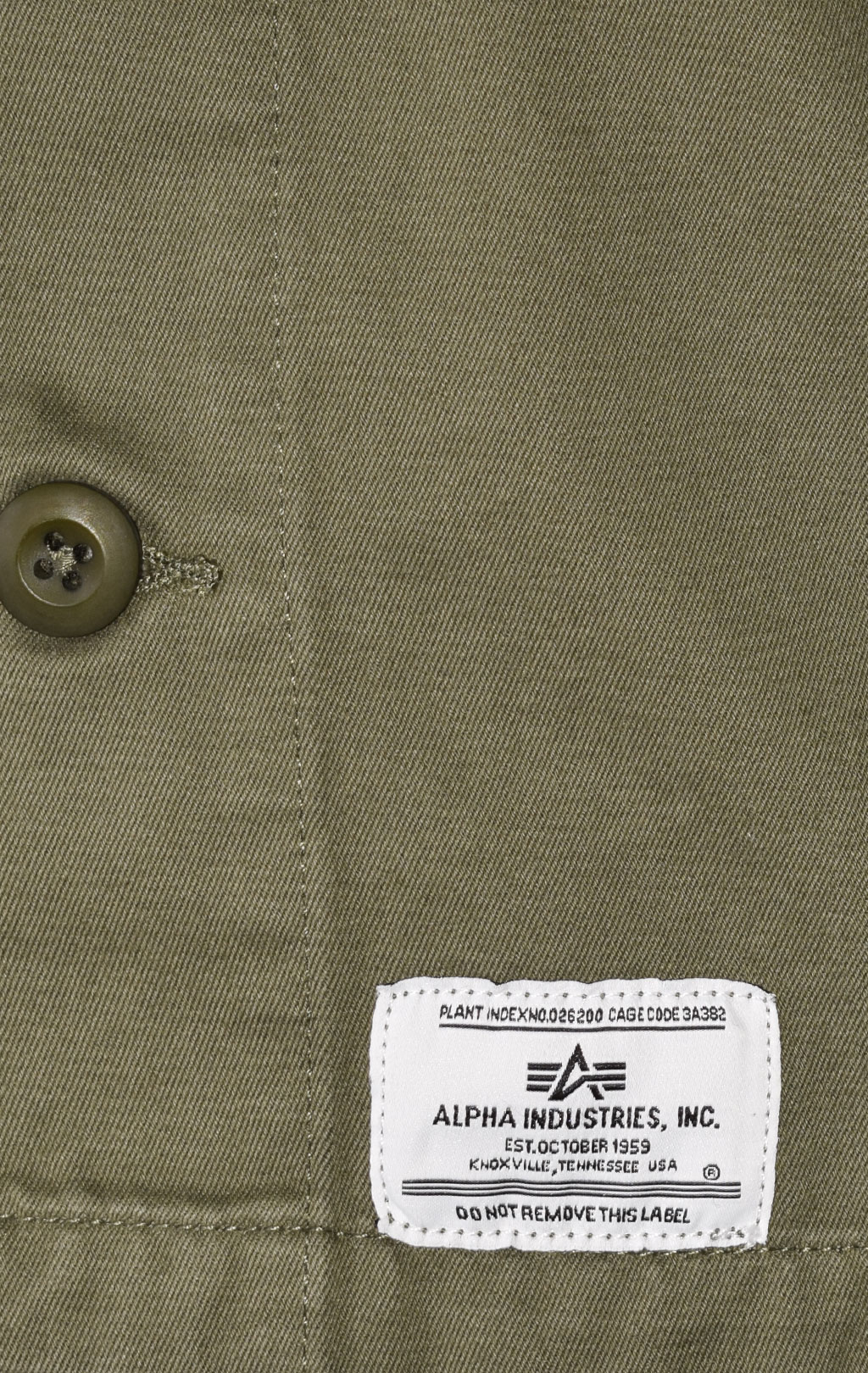 Ветровка ALPHA INDUSTRIES MIXED MEDIA SHIRT JACKET SS 23 m OG-107 green 