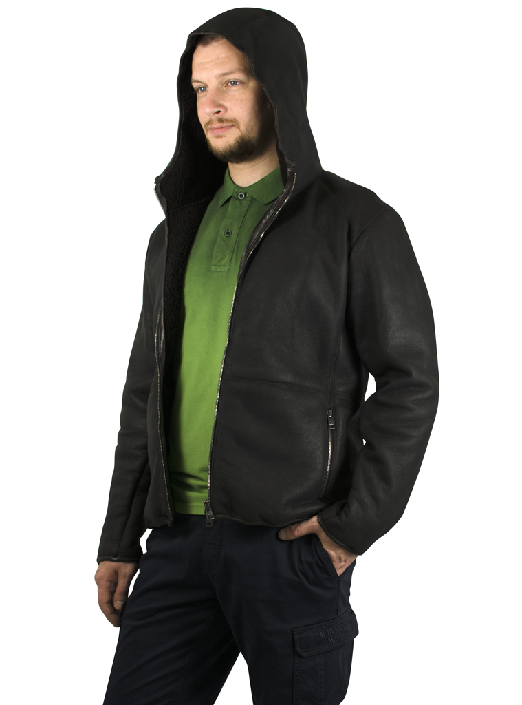Куртка Giancarlo Rossi GRPT+835 кожа black 