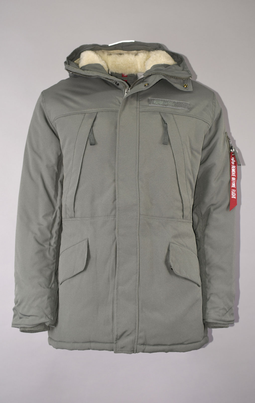 Аляска ALPHA INDUSTRIES EXPEDITION PARKA N-3B vintage green 