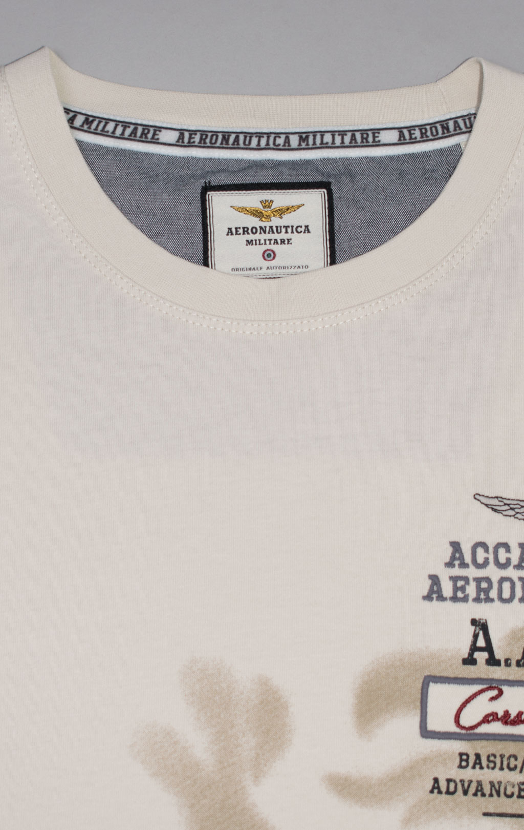 Футболка AERONAUTICA MILITARE GRIFO PRINT SS 24/TR dark ice (TS 2200) 