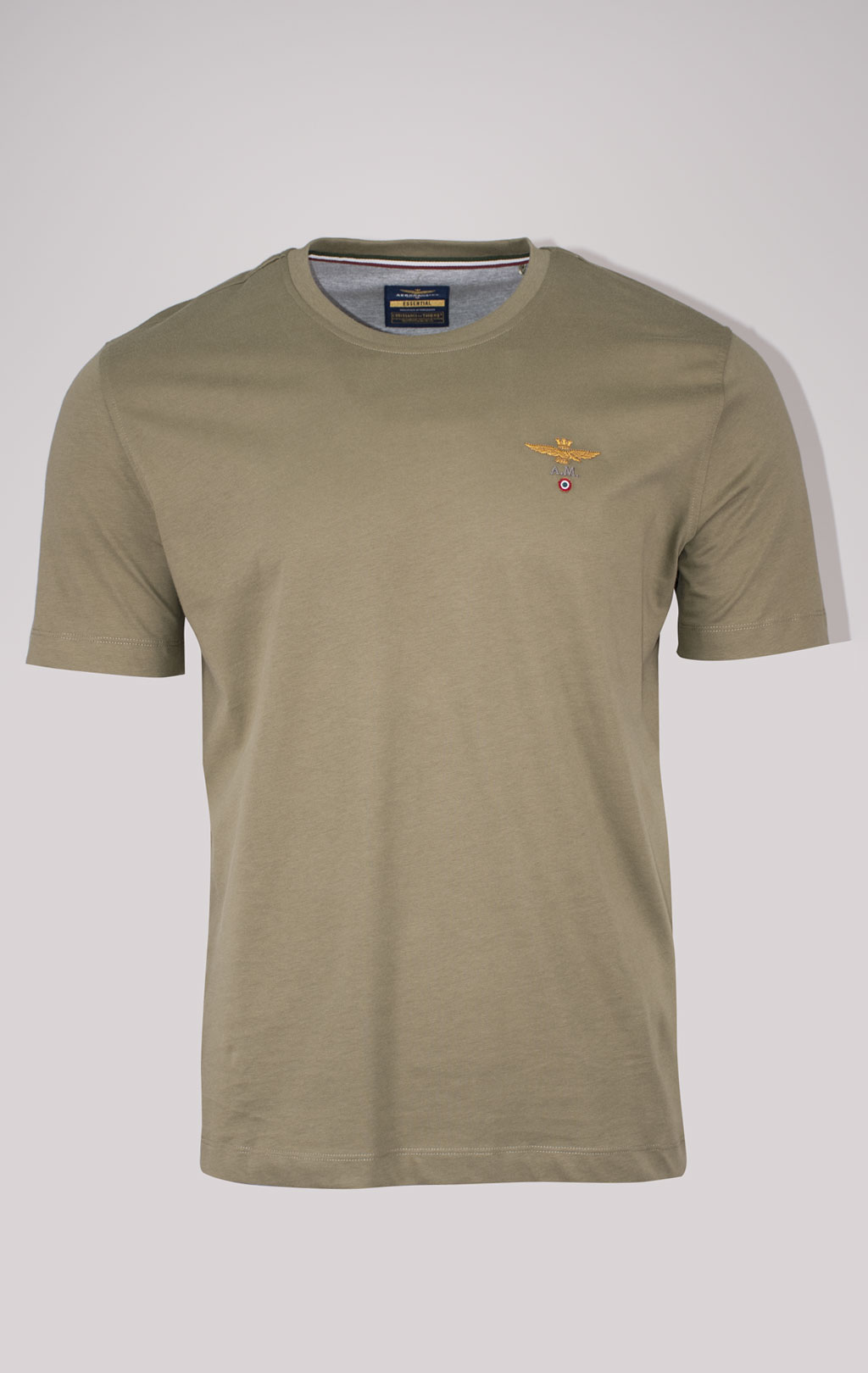 Футболка AERONAUTICA MILITARE SS 24/TR green (TS 1580) 