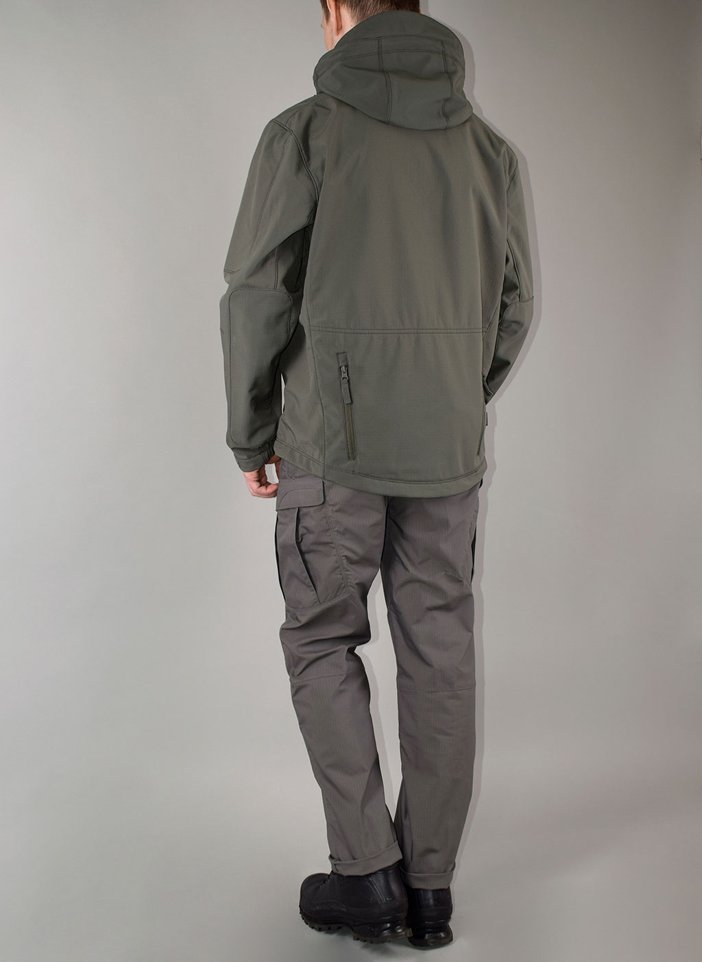 Куртка тактическая softshell Pentagon мембрана ARTAXES ESCAPE Soft Shell grindle green 06G 08035 