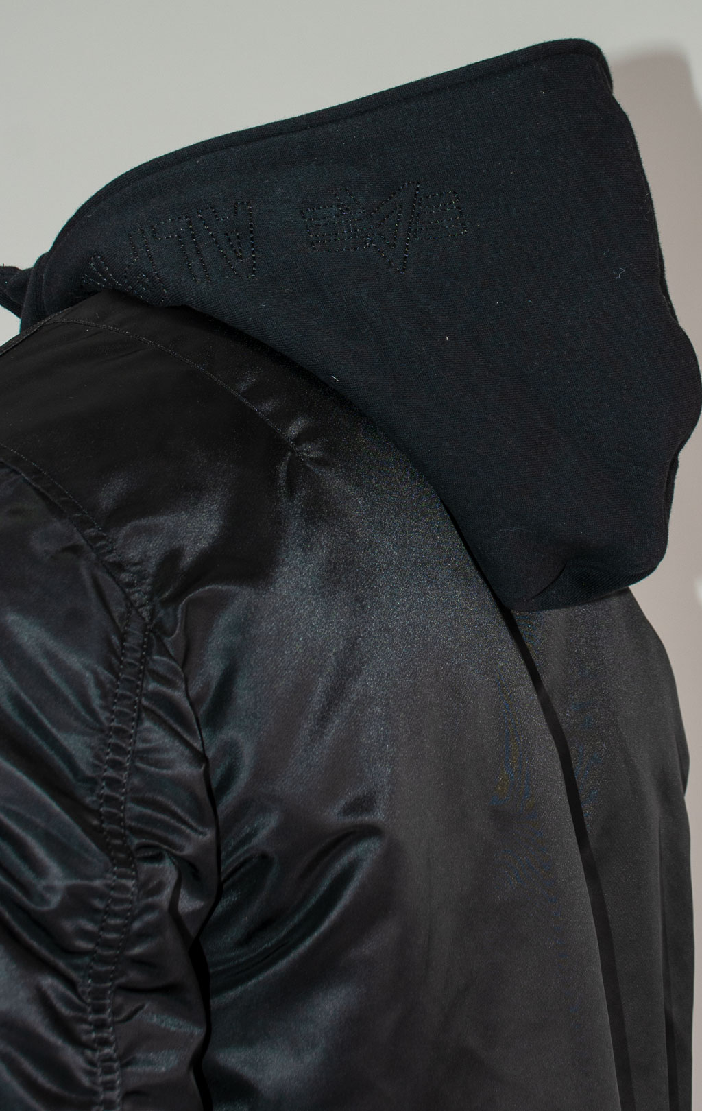 Куртка-бомбер лётная ALPHA INDUSTRIES D-Tec MA-1 black/black 