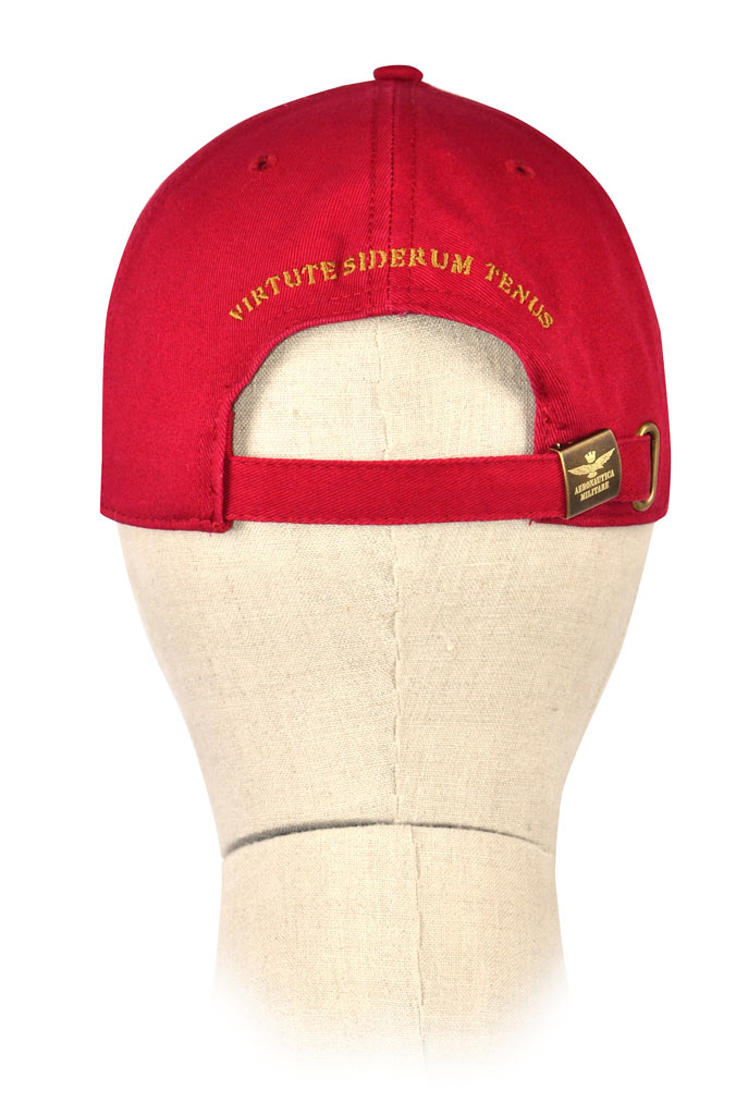 Бейсболка AERONAUTICA MILITARE red chili pepper (HA 981)