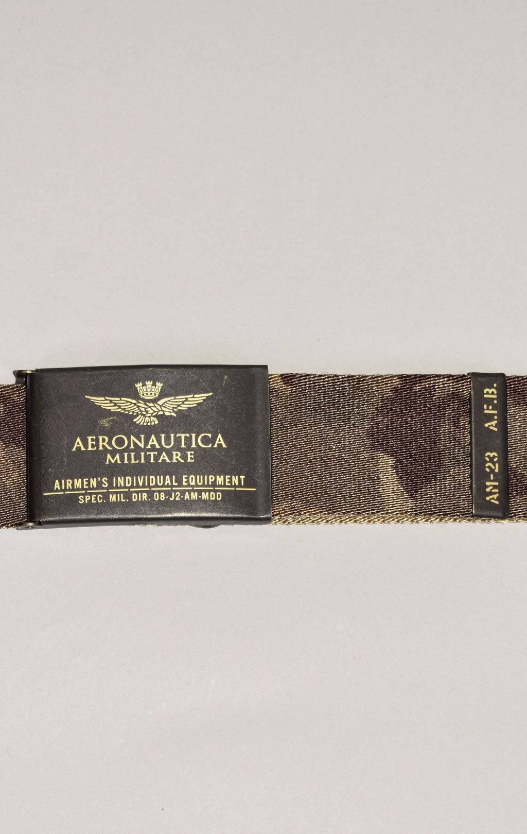 Ремень тканевый AERONAUTICA MILITARE FW 22/23/IT camouflage pilot (CI 288)
