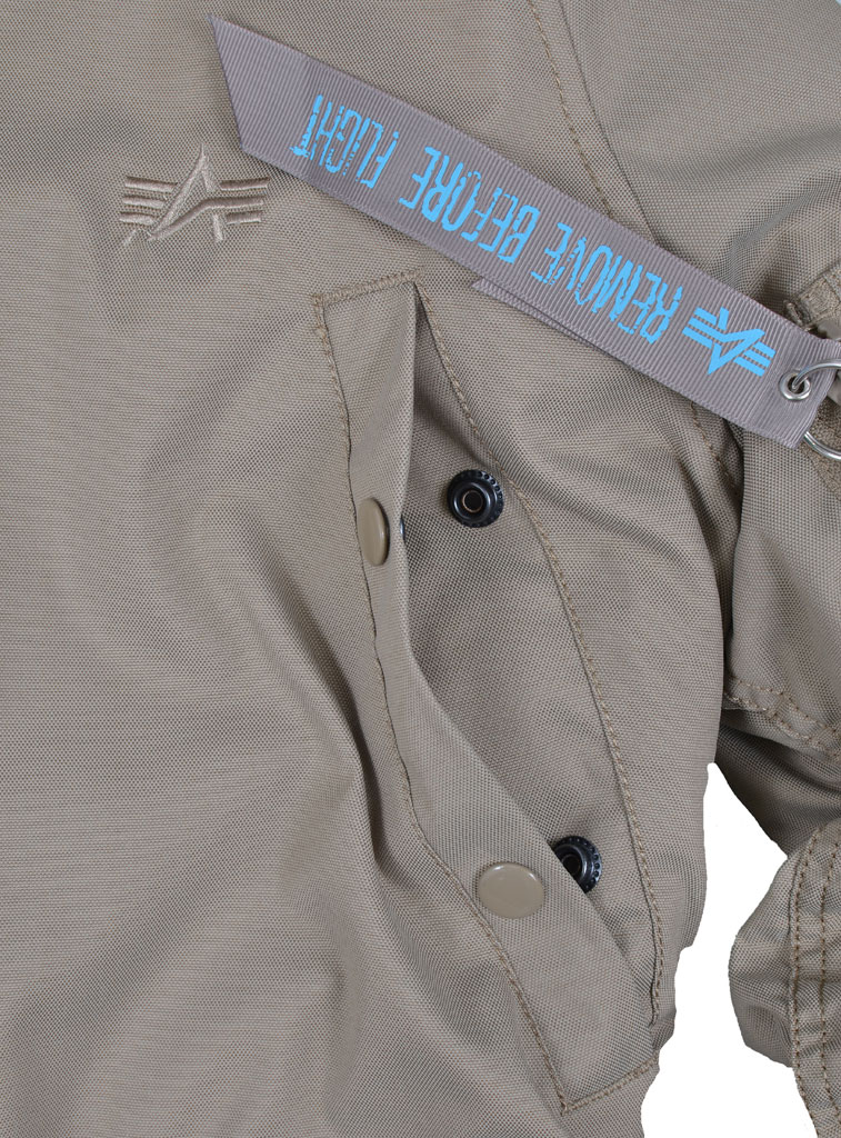 Женская аляска ALPHA INDUSTRIES EXPLORER khaki 