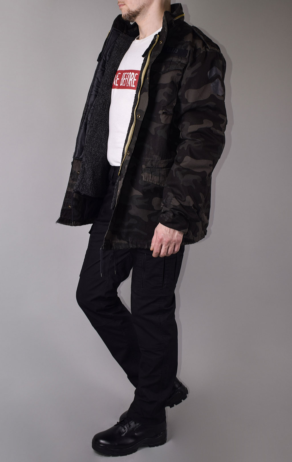 Куртка Surplus REGIMENT M-65 camo black 