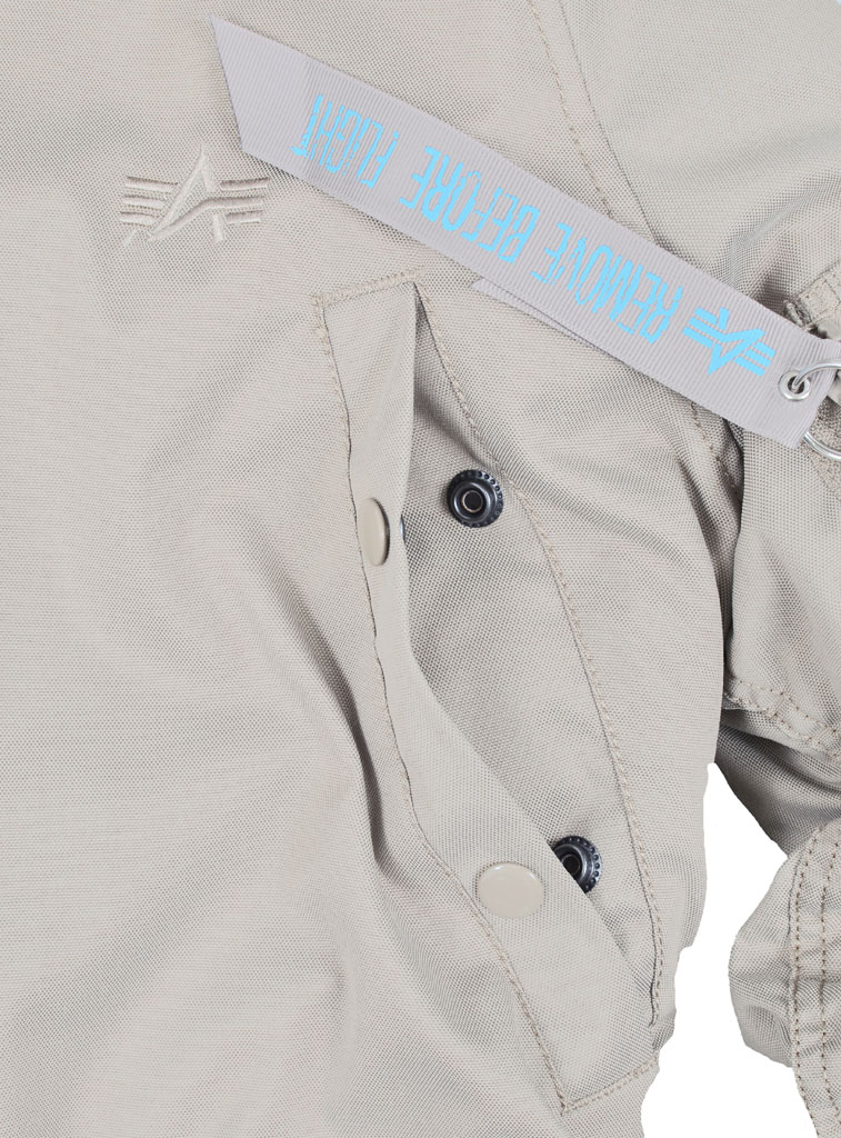 Женская аляска ALPHA INDUSTRIES EXPLORER white off 