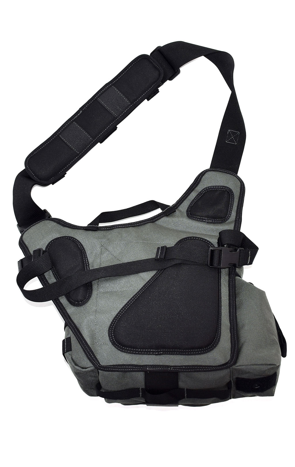 Сумка через плечо тактическая Maxpedition JUMBO VERSIPACK 26x10x22 grey wolf 