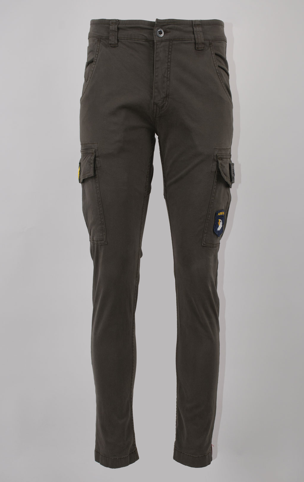 Брюки-карго ALPHA INDUSTRIES PETROL PATCH greyblack 