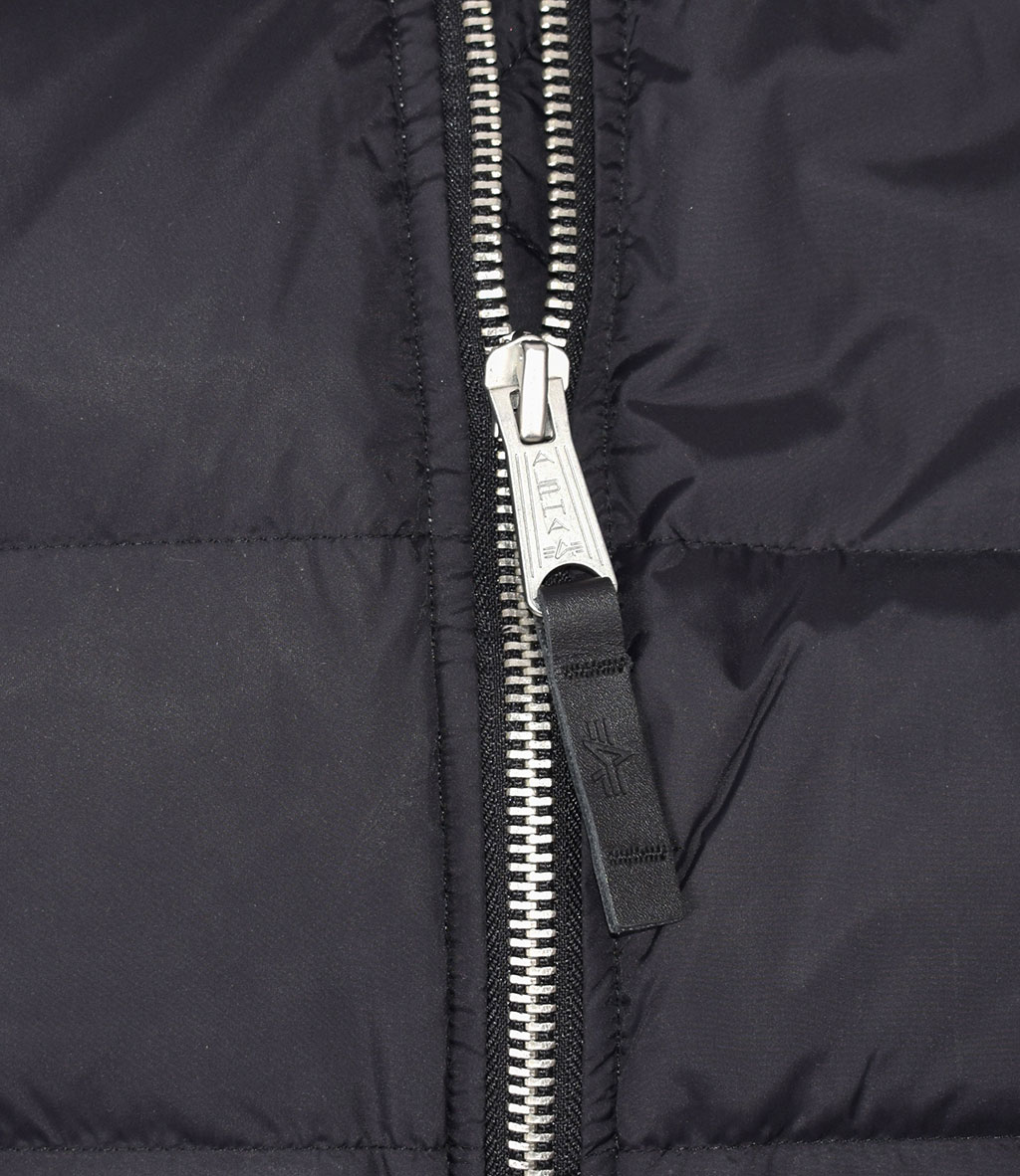 Куртка-пуховик ALPHA INDUSTRIES HOODED PUFFER APOLLO 11 black 