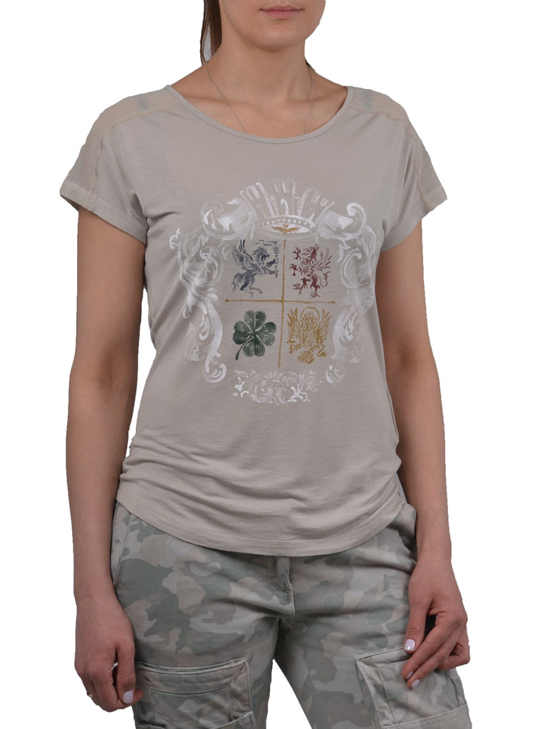 Женская футболка AERONAUTICA MILITARE ghiaccio (TS 1292)