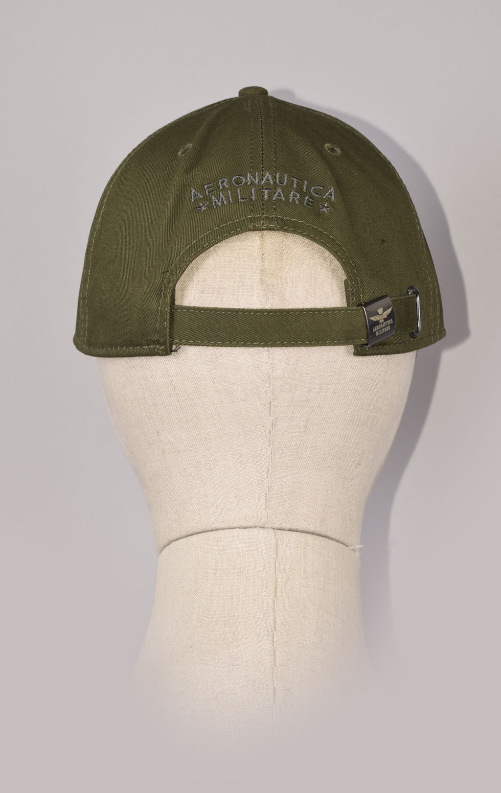 Бейсболка AERONAUTICA MILITARE FW 23/24/CN verde militare (HA 1100)