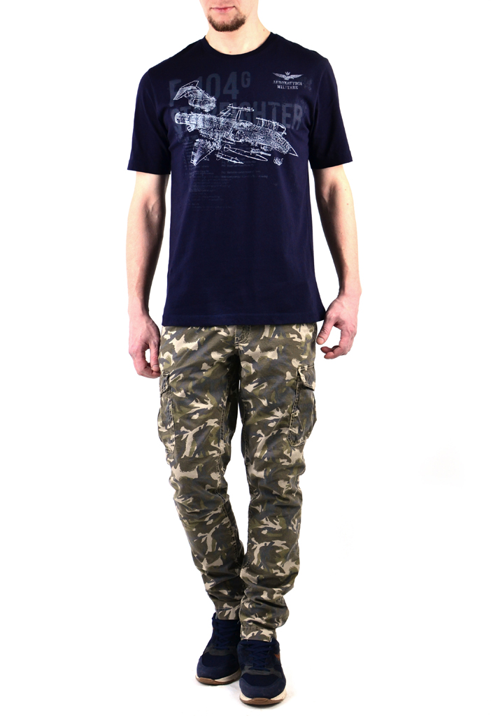 Футболка AERONAUTICA MILITARE blue navy (TS 1513) 