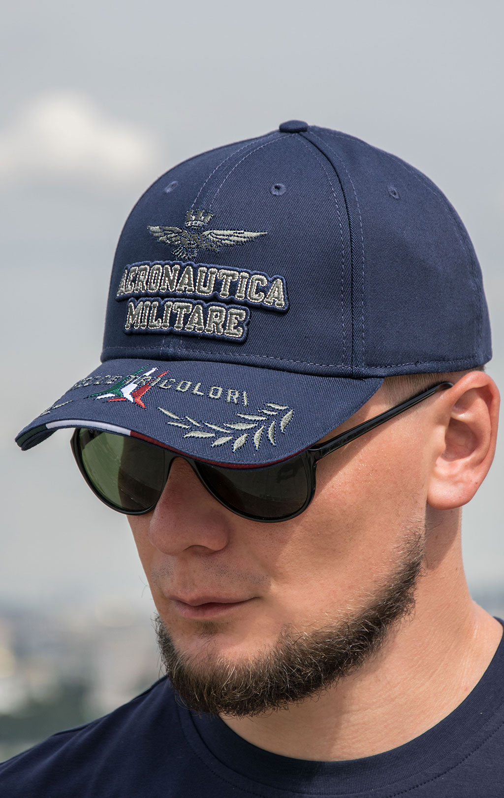 Бейсболка AERONAUTICA MILITARE FW 21/22/CN blue navy (HA 1093) 