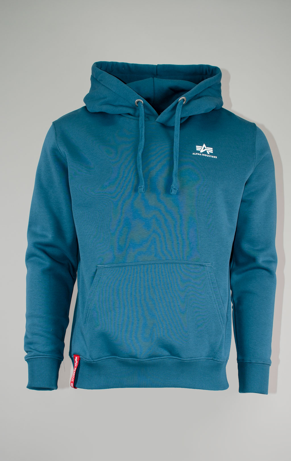 Толстовка ALPHA INDUSTRIES BASIC HOODY SMALL LOGO vintage marine 