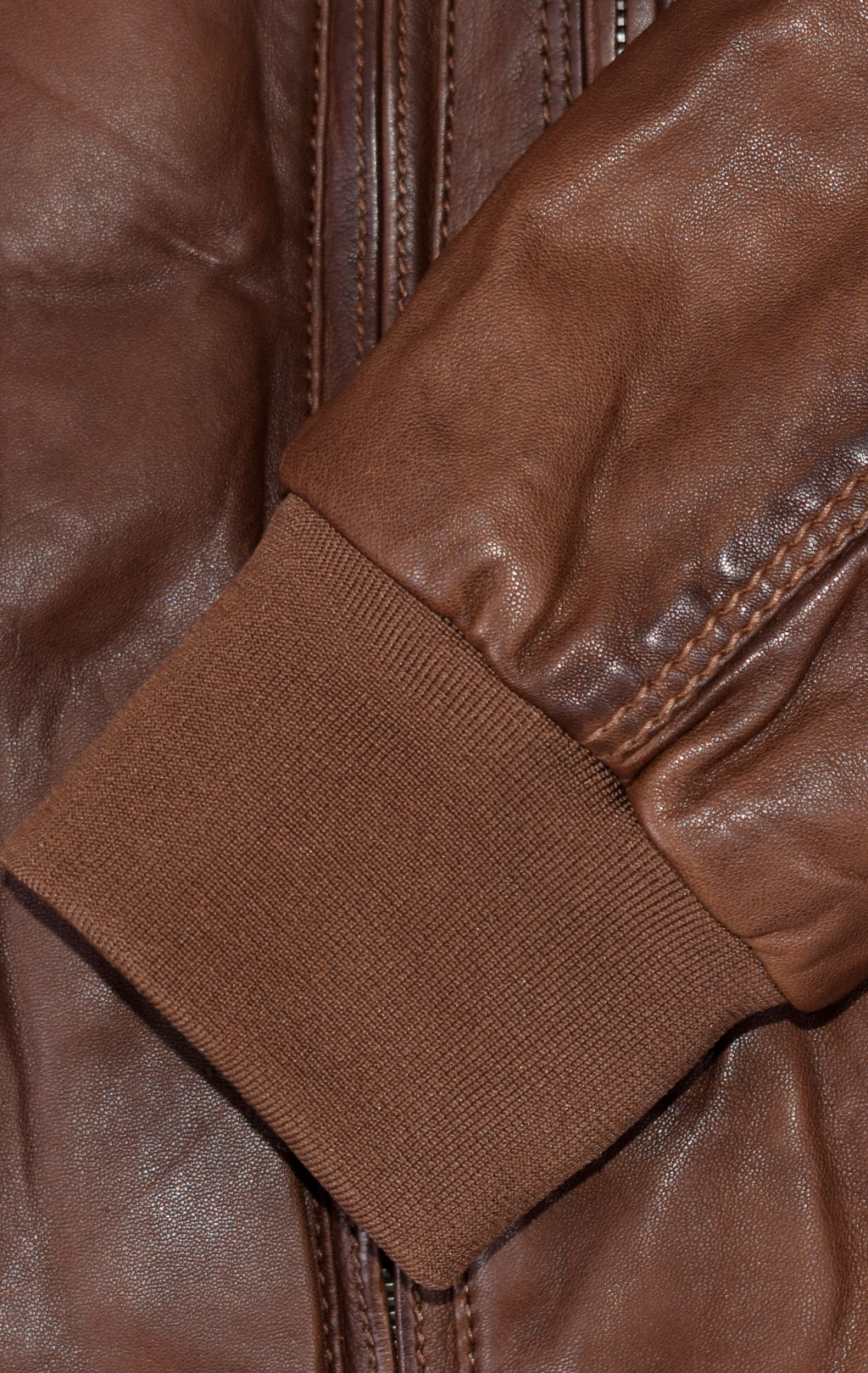 Куртка-пилот PARAJUMPERS JOSH LEATHER кожа FW 21/22 brown 