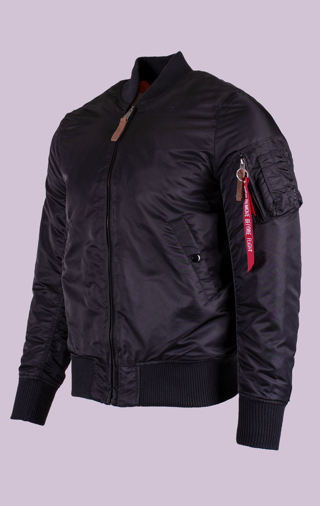 Бомбер ALPHA INDUSTRIES MA-1 VF 59 LONG black 