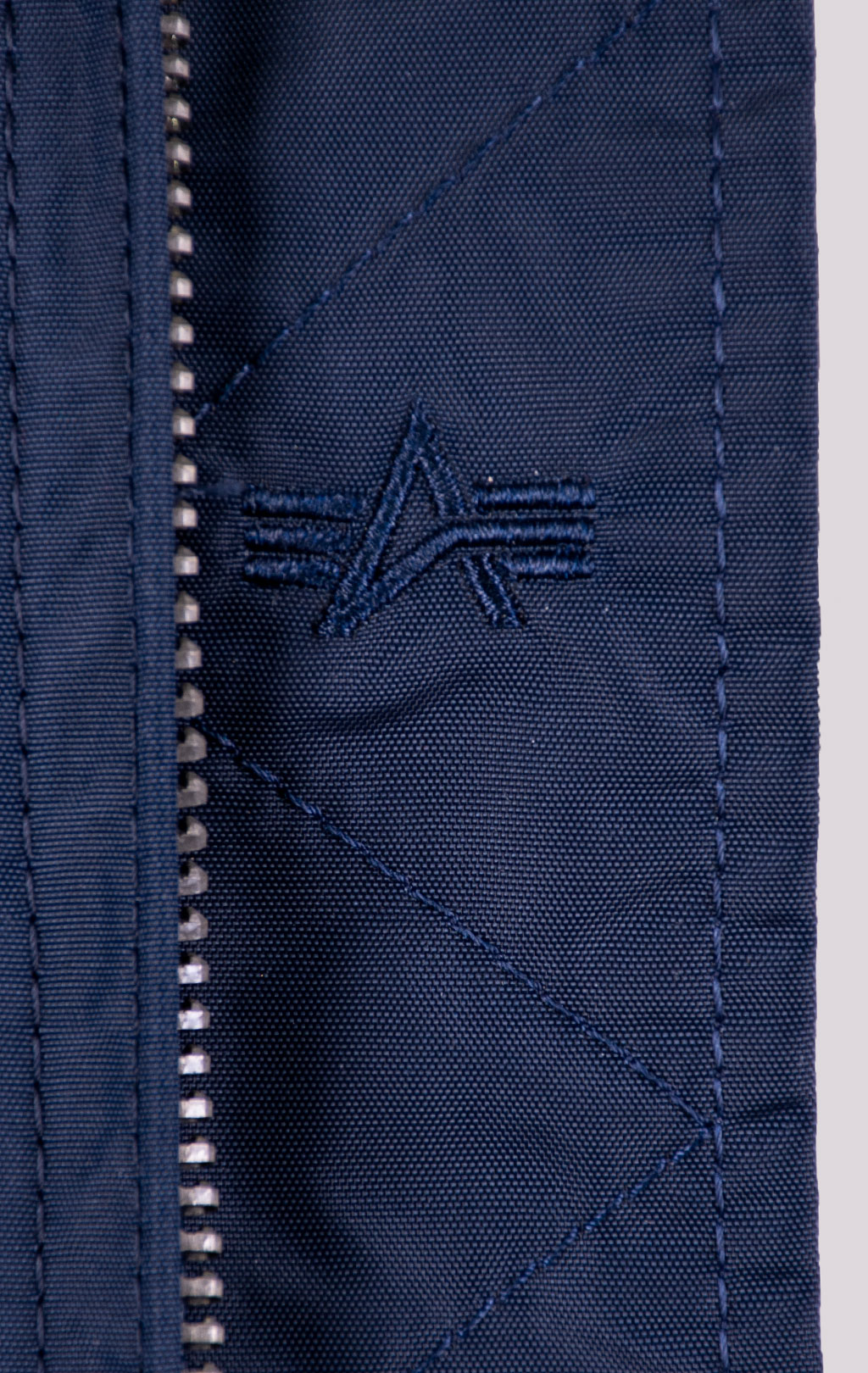 Ветровка-бомбер ALPHA INDUSTRIES MA-1 TT NASA REVERSIBLE II rep. blue 