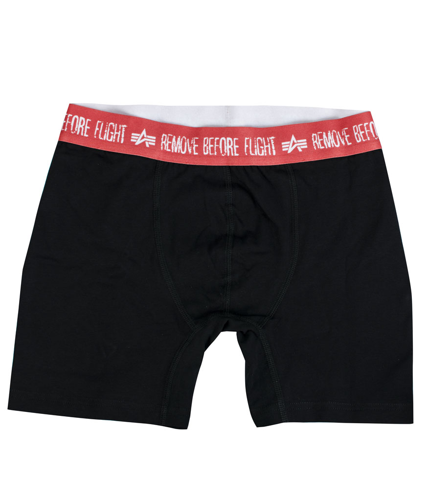 Трусы ALPHA INDUSTRIES RBF BOXER BRIEF black 