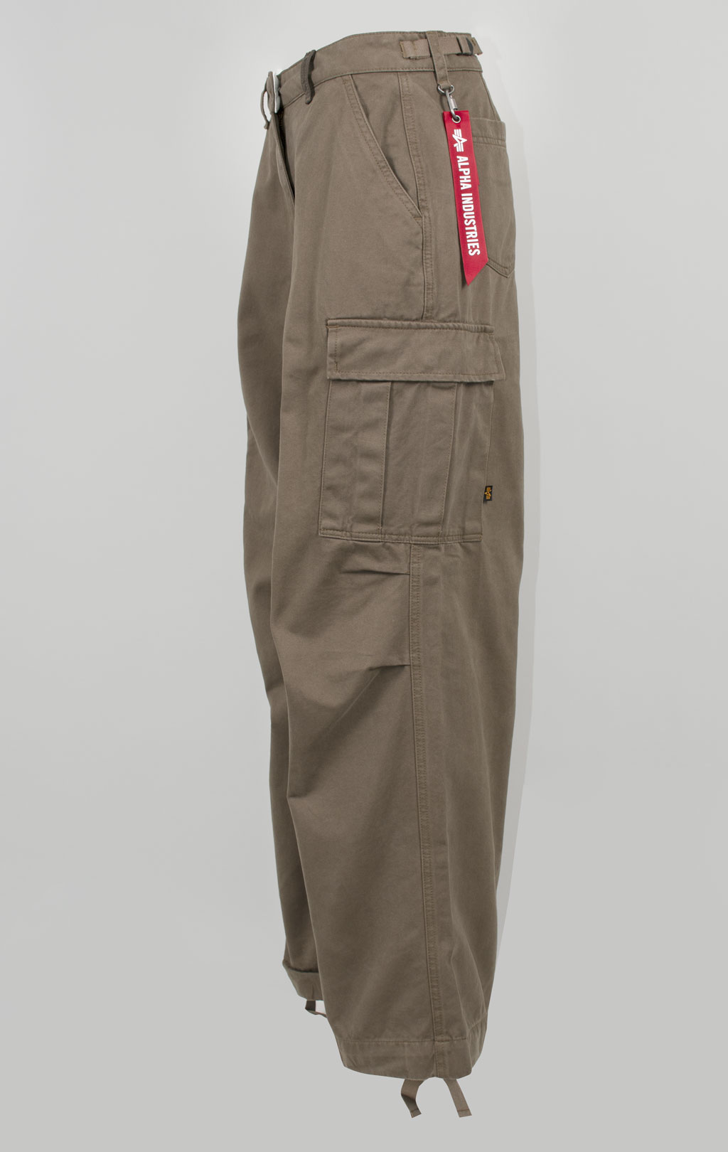 Женские брюки-карго парашюты ALPHA INDUSTRIES M-65 PANT плотные FW 24/25 coyote brown 